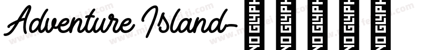 Adventure Island字体转换